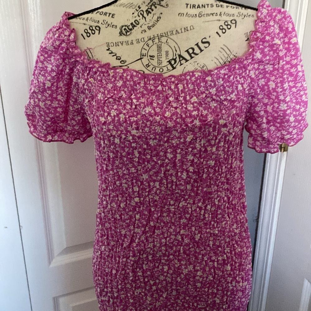 SHEIN women pink dress size XL.